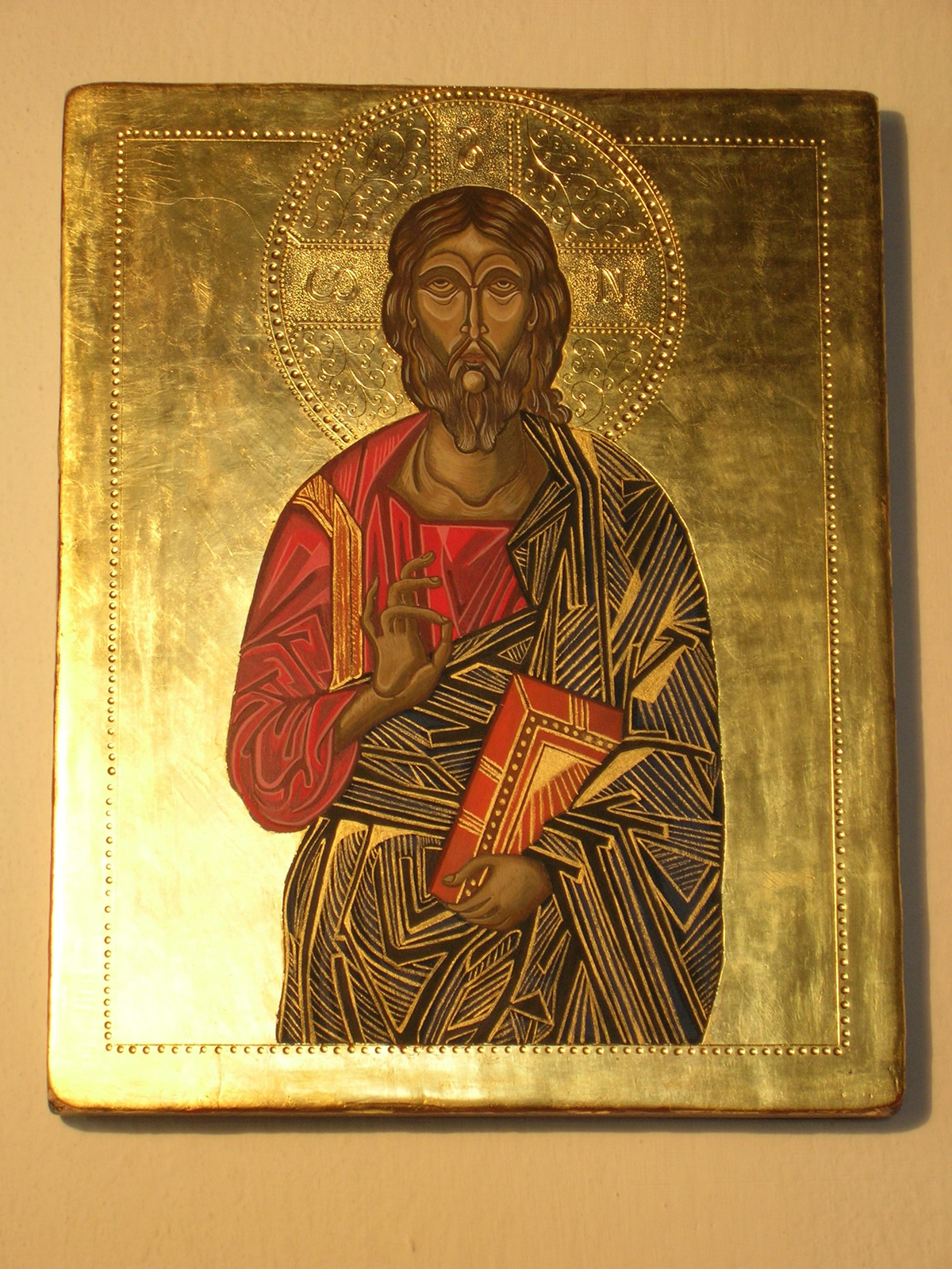 Cristo Pantocrator,  cm. 20 x 25 Foto 0